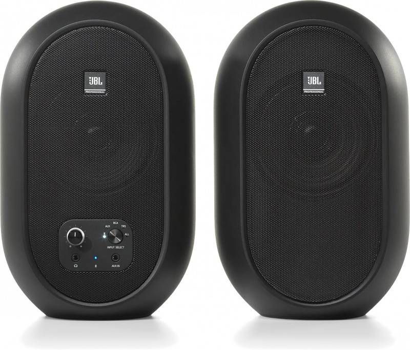 JBL 104 BT studiomonitorset met bluetooth zwart(2 stuks )
