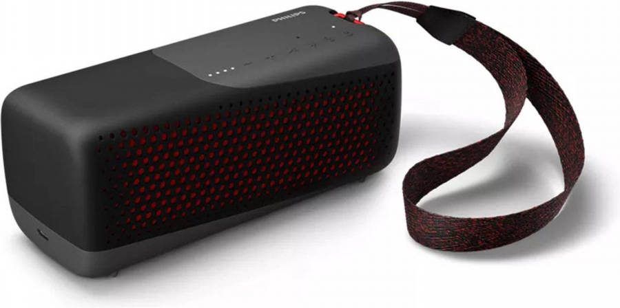 Philips Tas4807 Draagbare Bluetooth Speaker Zwart