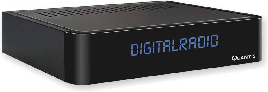 Quantis QE317 DVB C digitale radiotuner Tuner Zwart