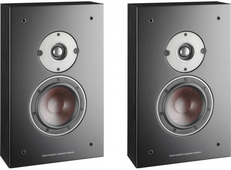 Dali OBERON ON-WALL Zwart Essen (per paar)