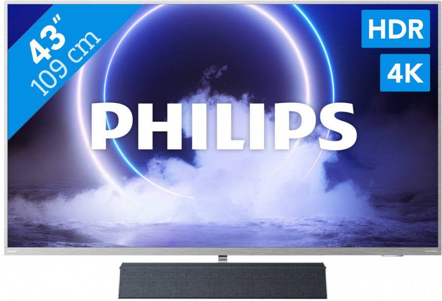 Philips Led TV 43PUS9235/12, 108 cm/43 ", 4K Ultra HD, Smart TV, ambilight langs 3 randen