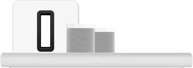 Sonos Arc 5.1 + Sub G3 + One SL Wit(2x )