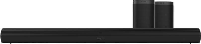 Sonos Arc zwart + One SL zwart(2x )