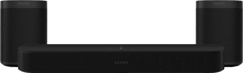 Sonos Beam Gen 2 Zwart 5.0 + One(2x )