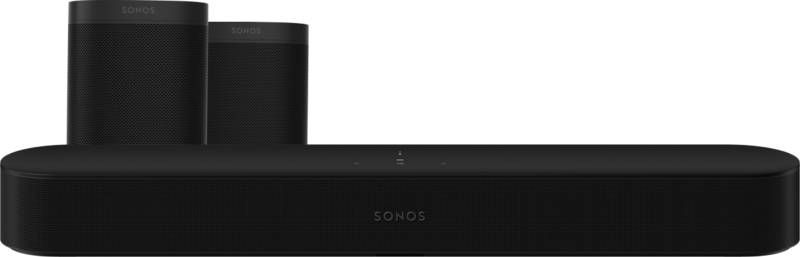 Sonos Beam Gen2 5.0 + One SL zwart(2x )