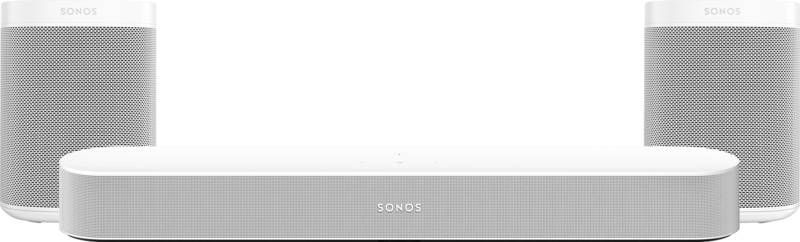 Sonos Beam Gen2 Wit 5.0 + One(2x )
