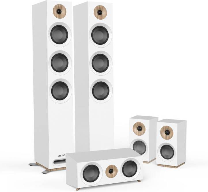 Jamo S 809 HCS Home Cinema Systeem Wit