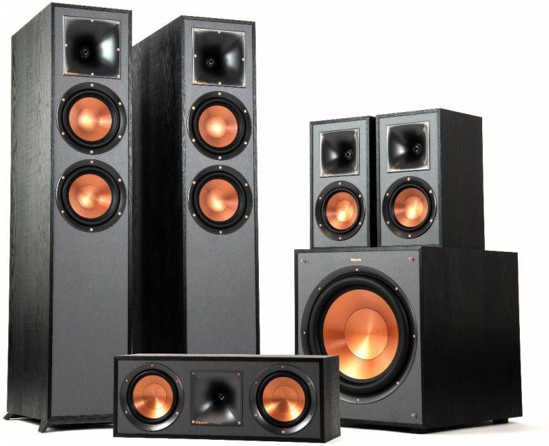 Klipsch R 620F 5.1 Home Cinema 5.1 Systeem Zwart