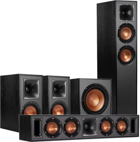 Klipsch R 625F 5.1.2 Home Cinema Systeem Zwart