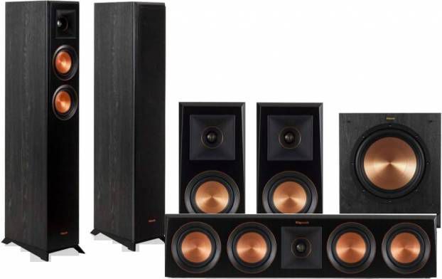 Klipsch RP 4000F Home Cinema 5.1 Systeem Zwart