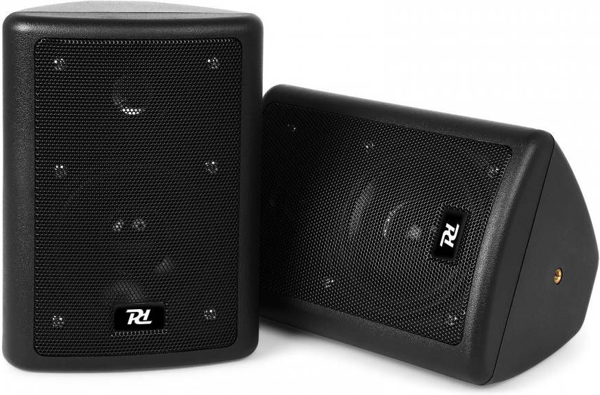 Power Dynamics ODS40B 2 weg speakerset met montagebeugels 75W