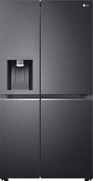 LG GSJV90MCAE Amerikaanse koelkast Zwart