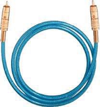 Oehlbach NF113 DI 100 Digitale Audiokabel RCA 1, 0 meter Blauw