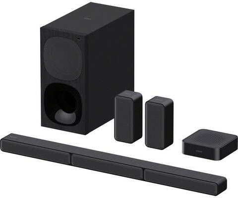 Sony Soundbar HT S40R kanaal inclusief bedrade subwoofer, draadloze rear luidsprekers, surround sound, dolby digital