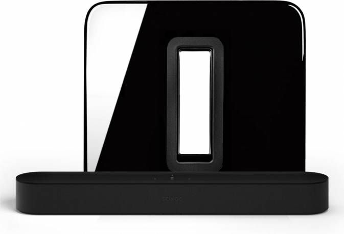 Sonos 3.1 Set Beam en Sub Zwart